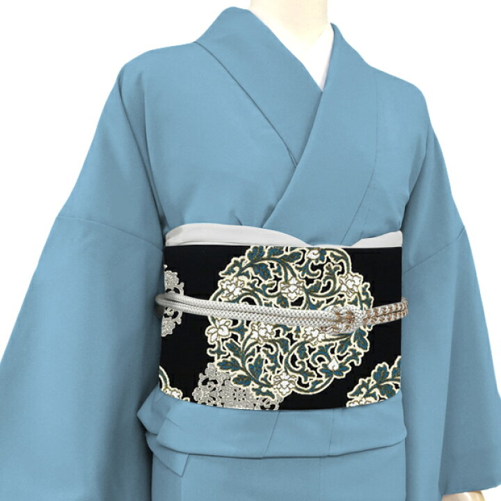 楽天市場】≪15%OFFクーポンあり≫京袋帯 黒 西陣志美津 仕立て上がり 