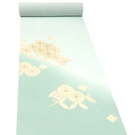 ≪20%OFFクーポンあり≫付下 訪問着 水色 仕立て付き 十日町有名染匠 友禅 着物 未仕立て 反物 新品 販売 購入 袷 単衣 七宝 正絹 フォーマル 絹 仕立て込み お茶会 結婚式 お宮参り 七五三 入学式 卒業式 h-575