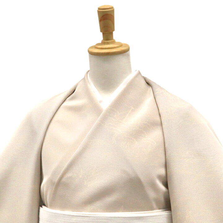 楽天市場】付下訪問着 ベージュ 一富司 仕立て付き 販売 京友禅 着物 
