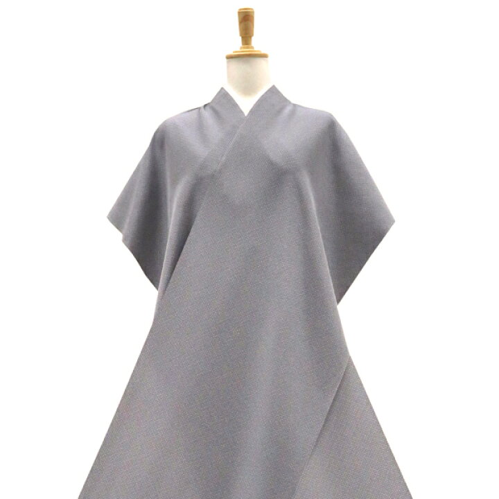 楽天市場】≪15%OFFクーポンあり≫江戸小紋 着物 グレー 御召十 正絹 