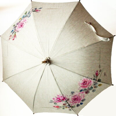 ◆母の日おすすめ品◆京都西陣手描き日傘（ひまわり）