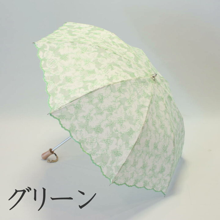 楽天市場】【送料無料】コットン混オパール生地の晴雨兼用折畳み傘UV 