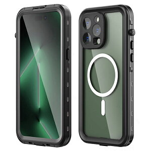 iPhone15 15Plus 15Pro 15ProMax 14 14Pro 14ProMax iPhone13 13Pro 13Mini�X�}�z�P�[�X �ϏՌ� �����h�~ magsafe�Ή� IP68�h�� �h���J�o�[ 360°�S�ʕی� �h�o �h�k �h�� �X�g���b�v�t�� �����B�e �}�O�l�b�g���� ���[