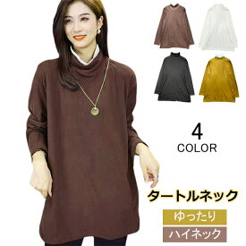タートルネック レディース ゆったり 薄手 長袖 暖かい 裏起毛 無地 きれいめ スリム ストレッチ レディース 秋冬 カットソー トップス ロンt インナー 肌着 アンダーウェア ティーシャツ ロンティー 服 シンプル カジュアル バレンタインデー プレゼント ギフト メール便