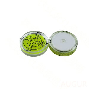 ミニ 水平器 5PCS 水準器 32mm 小型 丸形 メモリ アナログ 傾斜 測定 目盛り付き 工具 取り付け 透明 精度高い 水平校正用 机器安装用 5個入