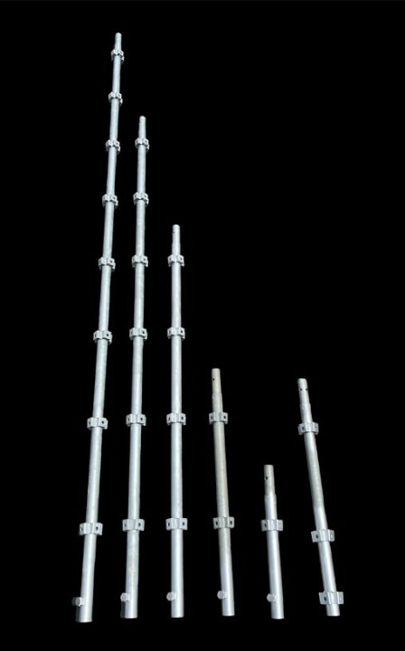 足場用支柱57本セット280cm