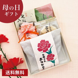 母の日ギフト 和菓子 5種和菓子詰合せD お菓子 詰め合わせ 《送料無料》 ギフト スイーツ 母の日 プレゼント ラッピング メッセージ お取り寄せ 誕生日 お祝い 老舗 高級 大彌 母の日限定 お母さんありがとう 最中 どら焼き 菓子クーポン 即日発送 2026