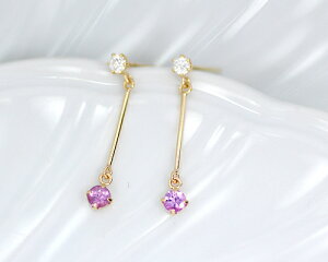 K18 0.1ct _Ch p[v Tt@CA sAX