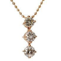 楽天市場】ダイヤモンド ネックレス 0.5ct（カラーブラウン）の通販