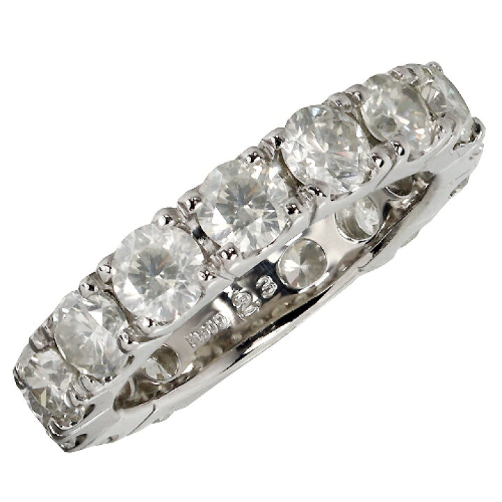 楽天市場】2.3ct プラチナ ダイヤモンド エタニティ リング (Iクラス 
