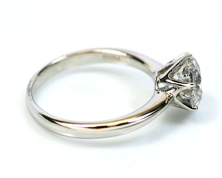 楽天市場】2.5ct プラチナ ダイヤモンド 6爪 リング (Hカラー・I1 
