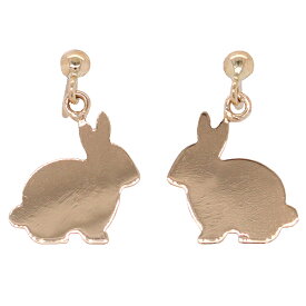 うさぎ usagi K10ゴールド ピアス ポスト