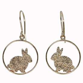 うさぎ usagi K10ゴールド ピアス フック