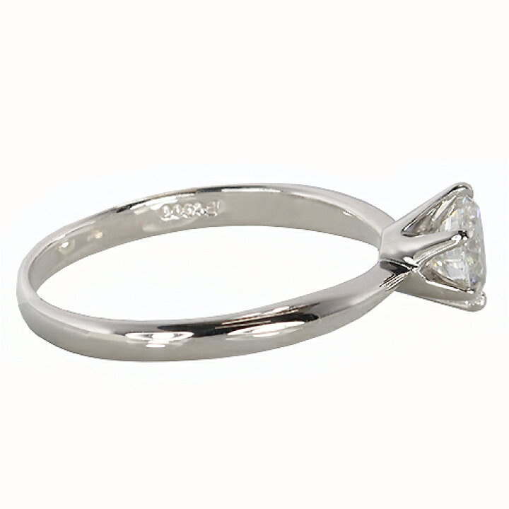 楽天市場】0.7ct プラチナ ダイヤモンド 6爪 リング (Hカラー・I1 