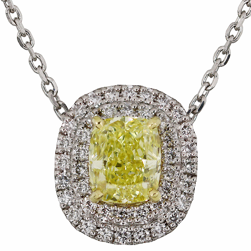 ネックレス ダイヤモンド プラチナ イエローダイヤモンドの人気商品