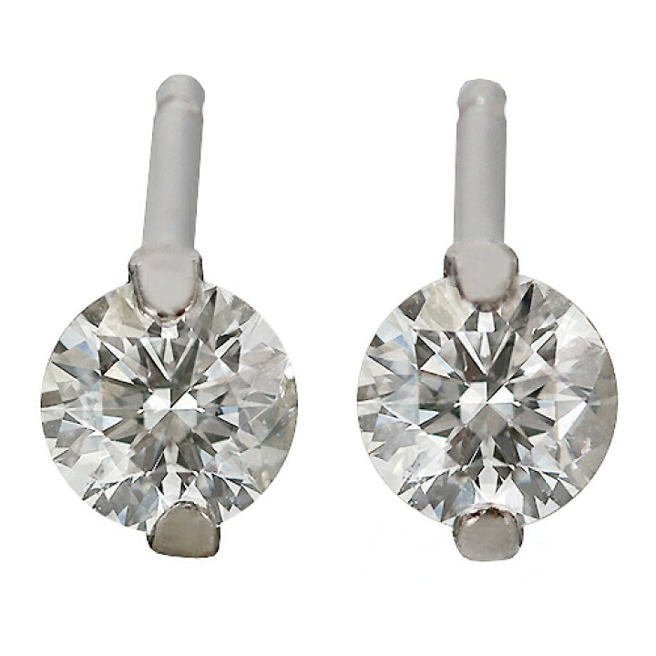 楽天市場】0.2ct 1粒 ダイヤモンド プラチナ ピアス 天然ダイヤ 