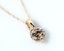 楽天市場】ダイヤモンド ネックレス 0.5ct（カラーブラウン）の通販