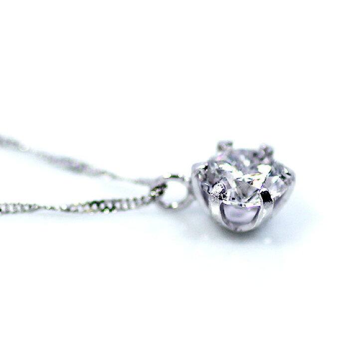 楽天市場】プラチナ 0.35ct ダイヤ ペンダント 一粒石 1粒 