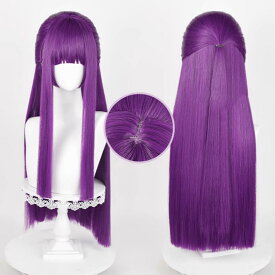 コスプレ フェルン ふぇるん Fern 葬送のフリーレン コスプレウィグ ウィッグ かつら ウィッグネット付き 紫のロングヘア
