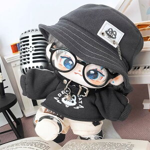 【20cm】着せ替えぬいぐるみ服 着せ替え人形 綿人形 ぬいぐるみ ぬい服 ぬいぐるみ服 人形服 アクミュウセット 2色 おしゃれ ファクション 格好いい イケメン ふわふわ ドール付きない