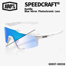100%(ワンハンドレッド) サングラス SPEEDCRAFT® / Bastille - Blue Mirror Photochromic Lens(調光レンズ)