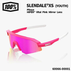 100%(ワンハンドレッド) サングラス SLENDALE® XS（YOUTH） / Pitaya - HiPER® Vital Pink Mirror Lens