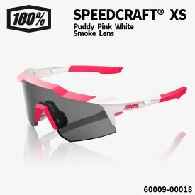 100%(ワンハンドレッド) サングラス SPEEDCRAFT® XS / Puddy Pink - White Smoke Lens