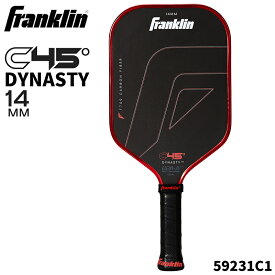 Franklin(フランクリン) C45° CARBON PADDLE DYNASTY14mm RED | カーボンファイバーパドル ピックルボールパドル