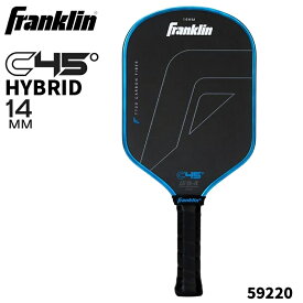 Franklin(フランクリン) C45° CARBON PADDLE HYBRID 14mm BLUE | カーボンファイバーパドル ピックルボールパドル