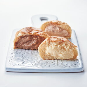 広島県三原市 昭和8年創業「八天堂」 くりーむパン8個 HTPC-8S カスタード・ストロベリー・チョコレートの3種アソート