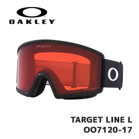 【6/4 20時～ 店内最大99％OFF！ポイント10倍！】【在庫有り！即納】オークリー ゴーグル OAKLEY TARGET LINE L OO7120-17 Matte Black / Prizm Rose ユニバーサルフィット ターゲットライン 23-24年モデル