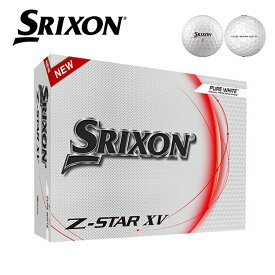 【1ダース】スリクソン SRIXON 2023 Z-Star XV Ball Z スターXV ボール 1箱（12個入り）USA直輸入品 ゴルフボール