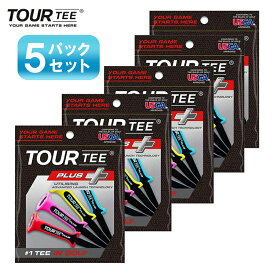 【5パックセット】TOUR TEE PLUS T-496ライト ツアーティープラス 高さ 80mm 段高 45mm 9360416000003