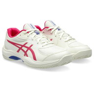 アシックス シューズ GEL-GAME GS CLAY/OC Cream/Bright Rose 1044A082-102 2E相当 ゲルゲーム テニス ジ…