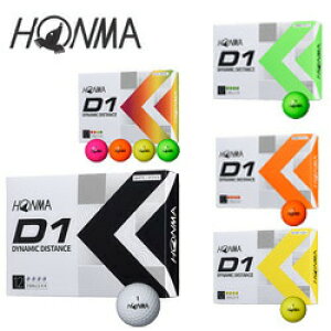 HONMA ホンマ D1 Ball D1　ボール　3ダースセット（12個入りx3）日本正規品【BT2201】