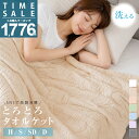 【⭐タイムセール実質：1,776円～！✨24時間タイムセール3点購入クーポンで】ランキング1位！とろとろケット 洗える …