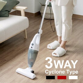 【人気商品62%OFFクーポン】掃除機 PURETE+ サイクロン 2WAY ハンディー クリーナー ハンディクリーナー サイクロン掃除機 母の日 スティック 一人暮らし サイクロン式 スティッククリーナー 新生活 軽量 軽い コンパクト レッド jd-