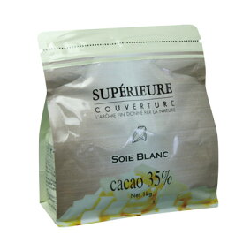 【全品ポイント5倍！5月31日まで】大東 SUPERIEURE スペリオール SOIE BLANC ソワブラン 35% 1kg(夏季冷蔵) 業務用