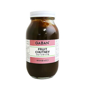GABAN (�M���o��) �t���[�c�`���c�l fruit chutney 1kg(�퉷) �Ɩ��p