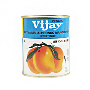 Vijay アルフォンソ マンゴー 果肉ピューレ 2号缶 850g(常温) | 業務用製菓材料のスイートキッチン