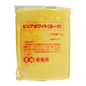 QP(キューピー) 殺菌凍結加糖卵黄 ピュアホワイト ヨーク 1kg(冷凍) | 業務用製菓材料のスイートキッチン