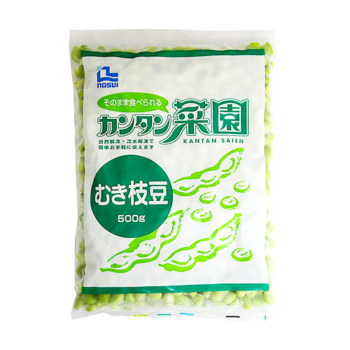 製菓製パン 手作り 材料 業務用 ノースイ 簡単菜園 むき枝豆 500g(冷凍)