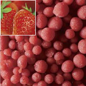 【冷凍】ラビフリュイ(RAVIFRUIT)グランドフリュイフレーズ(いちご)ピューレ加糖(粒状)1kg