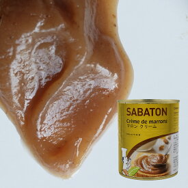 【全品ポイント5倍！5月31日まで】SABATON (サバトン) マロンクリーム 1kg(常温) くり クリ 栗 モンブラン 洋菓子 製菓用 製パン用 手作り 材料 業務用