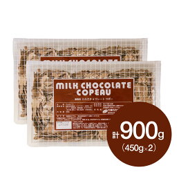 【お得な2個セット】 大東 ミルクチョコレート コポー 450g×2個 製菓用チョコ(夏季冷蔵) 手作りバレンタイン 業務用
