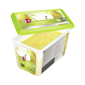 capfruit (キャップフリュイ) ポワールウィリアムピューレ(無糖) 1kg (冷凍) 業務用