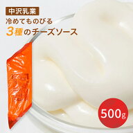 【楽天1位】 冷めてものびる3種のチーズソース 500g 中沢乳業 ゴーダチーズ