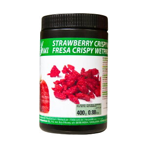 ストロベリー・クリスピー・ウェットプルーフ 400g ヴァローナジャポン いちご