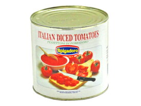 【スーパーSALE開催！最大15%OFF！】Spigadoro (スピガドーロ) ダイストマト缶 2550g(常温) 業務用