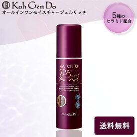 ＼ポイント10倍！／江原道 KohGenDo オールインワン SPA モイスチャージェルリッチ 100g ジェル状クリーム